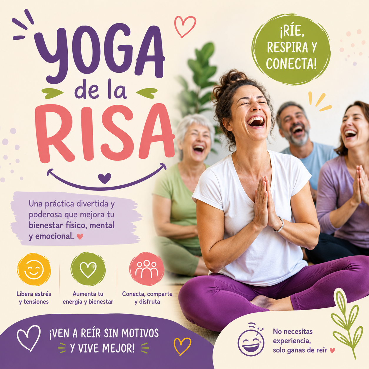 Yoga de la Risa logo