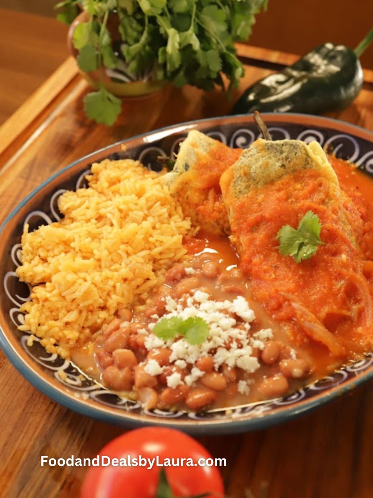 chiles rellenos sin freir
